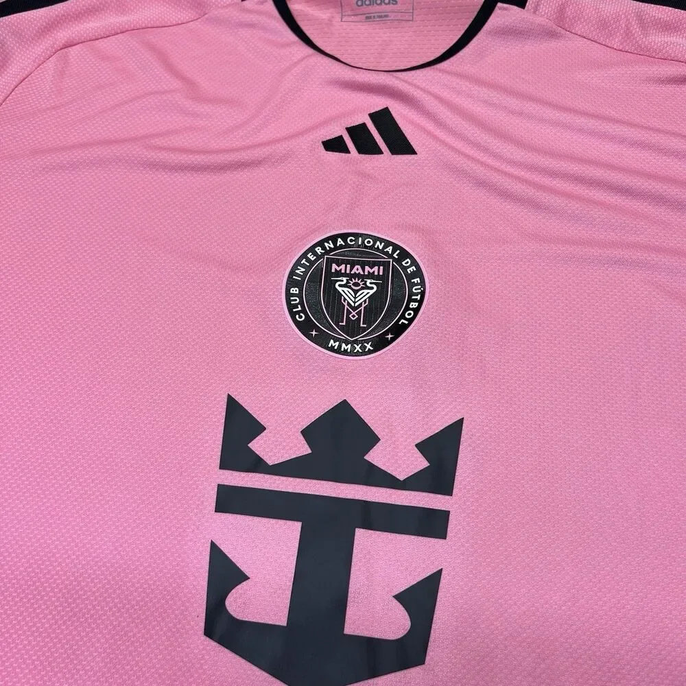 NEW Inter Miami Adidas Home 2024 Authentic Jersey 2XL Short Sleeves